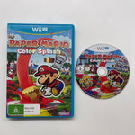 Paper Mario Color Splash Nintendo Wii U Game  PAL