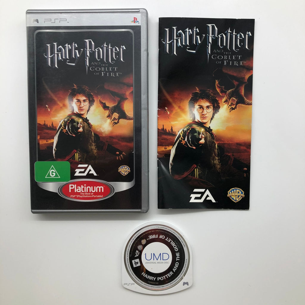 Harry Potter And The Goblet Of Fire PSP Playstation Portable Game + Ma