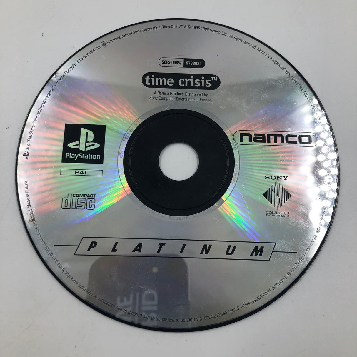 Time Crisis PS1 Playstation 1 Game Disc Only 28A4 - Trippy Trades 