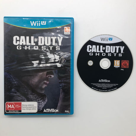 Call Of Duty Ghosts COD Nintendo Wii U Game PAL 28A4 - Trippy Trades 