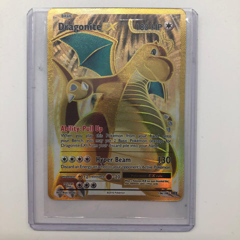 Dragonite EX  Pokemon Card 106/108 Evolutions 28A4