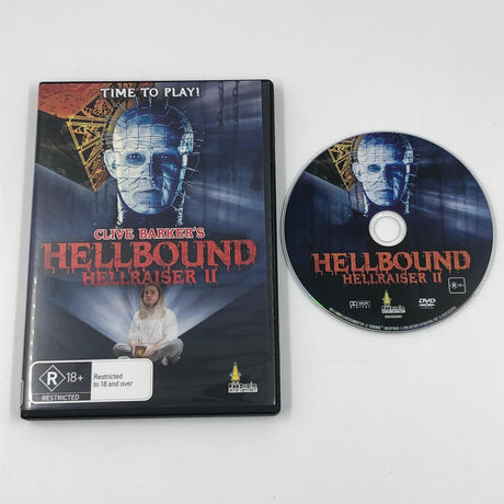 Clive Barker's HellBound Hell Raiser II Blu-Ray DVD 28A4 - Trippy Trades 