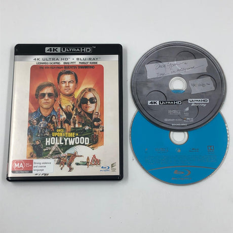 Once Upon A Time In Hollywood 4K Ultra HD + Blu-Ray DVD 28A4 - Trippy Trades 