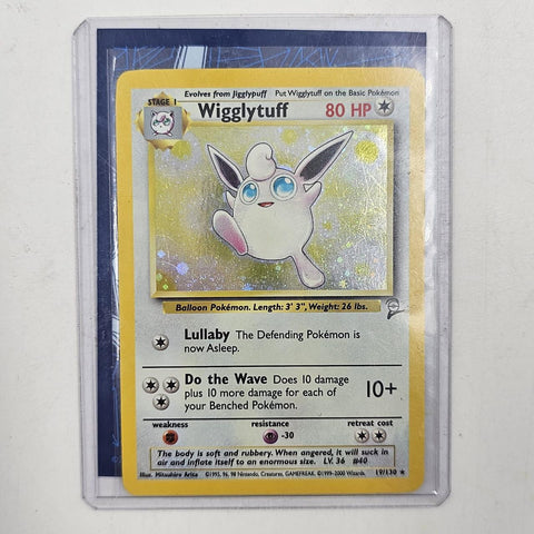 Wigglytuff Pokemon Card 19/130 Base set 16JE4
