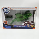 Hex Bots Fiery Roaring Creature Green Dragon With Remote Control 16JE4 - Trippy Trades 