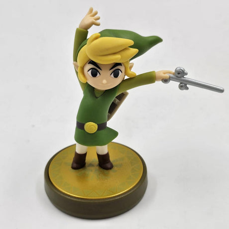 The Legend Of Zelda Toon Link The Wind Waker Amiibo Figure 16JE4 - Trippy Trades 