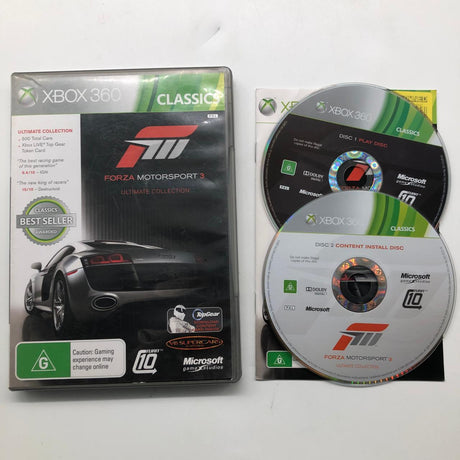 Forza Motorsport 3 Xbox 360 Game + Manual PAL 28JY4 - Trippy Trades 