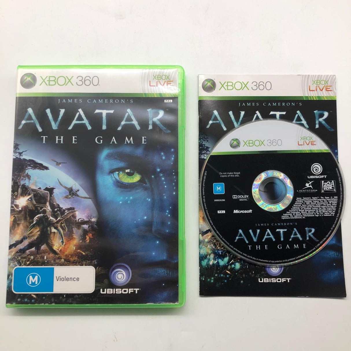 Avatar The Game Xbox 360 Game + Manual PAL 28JY4 - Trippy Trades 