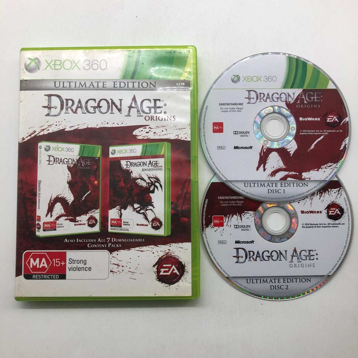 Dragon Age Origins Ultimate Edition Xbox 360 Game  PAL