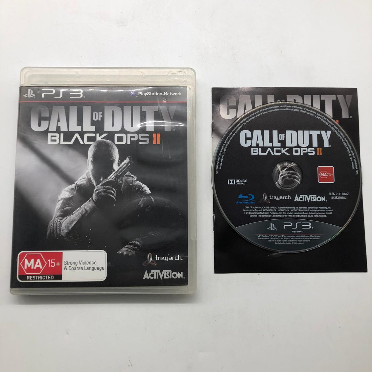 Call Of Duty Black Ops II COD Playstation 3 PS3 Game + Manual