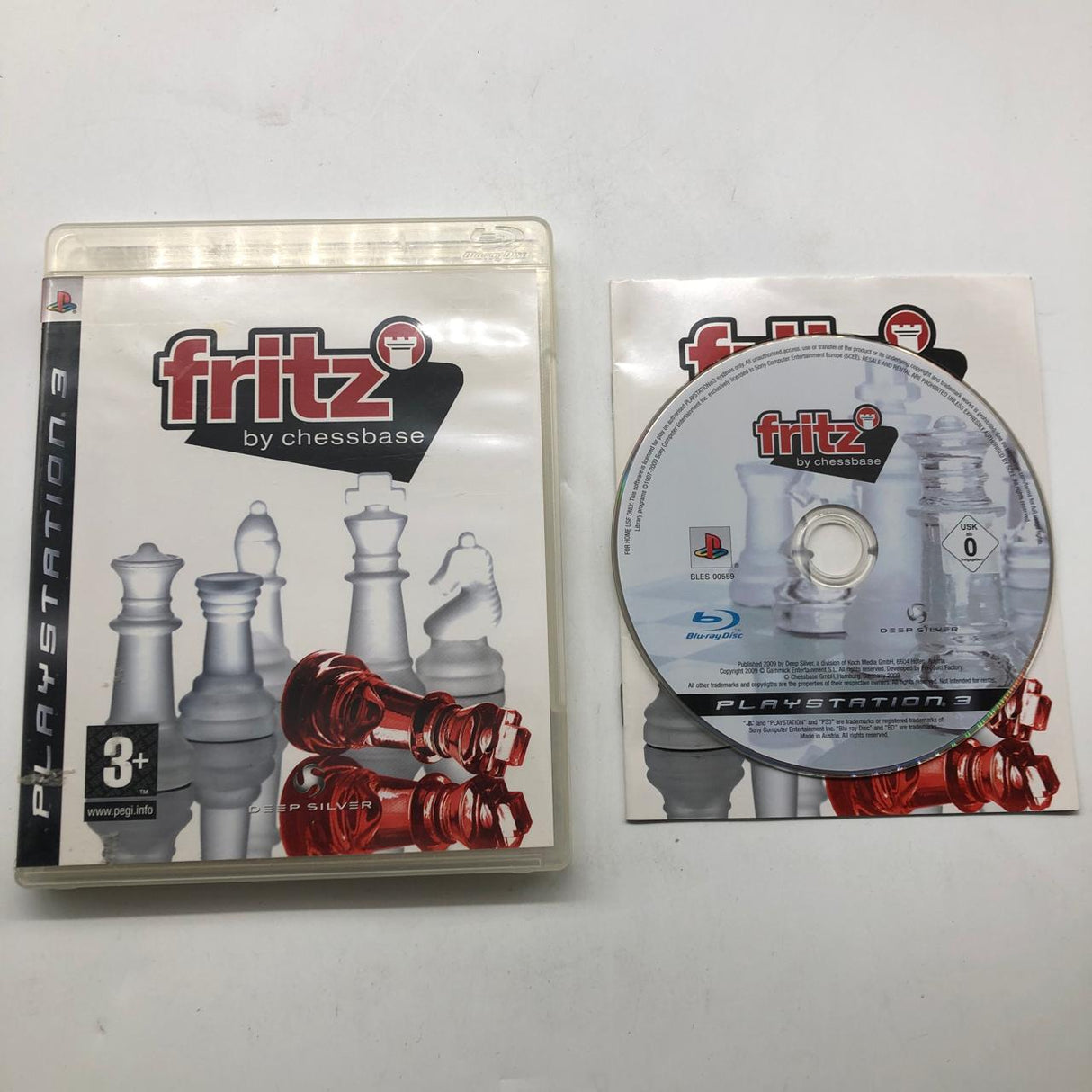 Fritz By Chessbase PS3 Playstation 3 Game + Manual