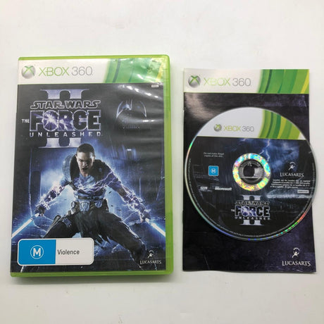 Star Wars The Force Unleashed II 2 Xbox 360 Game + Manual PAL 28JY4 - Trippy Trades 