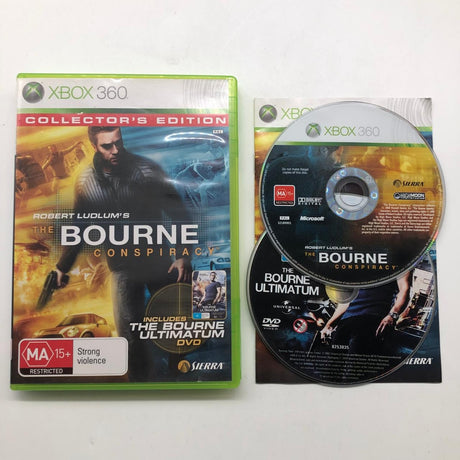 The Bourne Conspiracy Collector's Edition Includes The Bourne Ultimatum DVD Xbox 360 Game + Manual PAL 28JY4 - Trippy Trades 