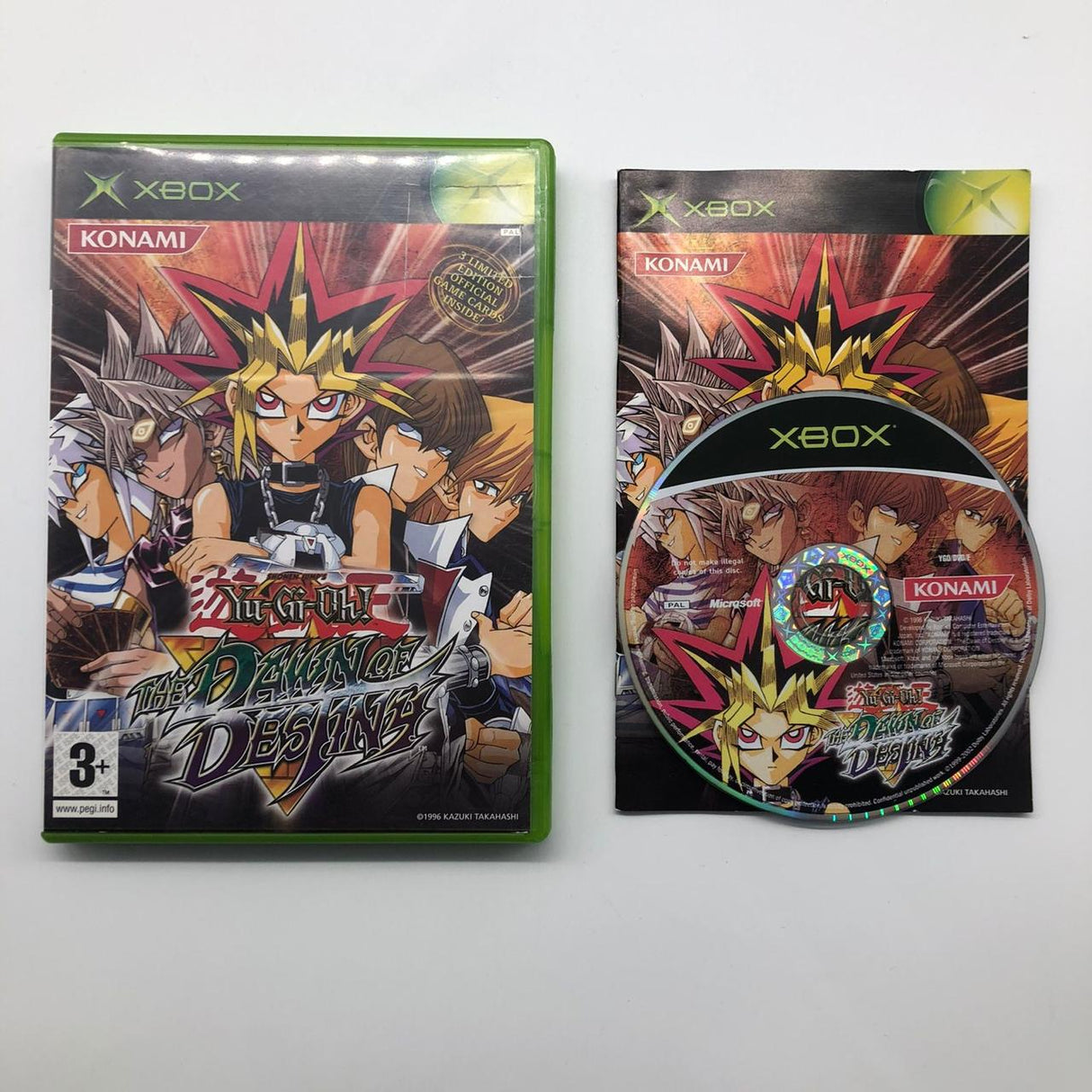 Yu-Gi-Oh! The Dawn Of Destiny Xbox Original Game + Manual