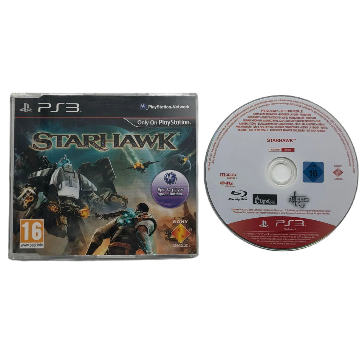 Star Hawk Promo PS3 Playstation 3 Game