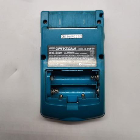 Nintendo Gameboy Color Blue Console 01S4