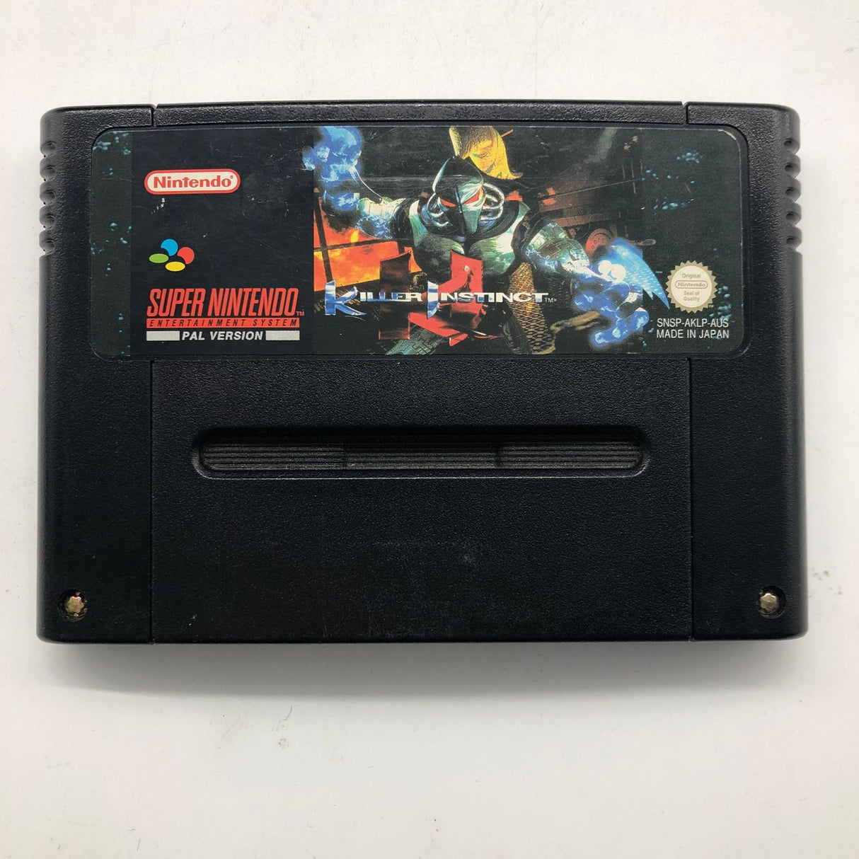 Killer Instinct Super Nintendo SNES Cartridge PAL