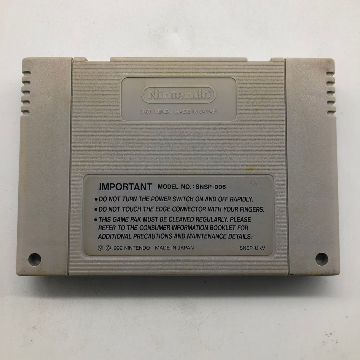 World League Basket Ball Super Nintendo SNES Cartridge PAL