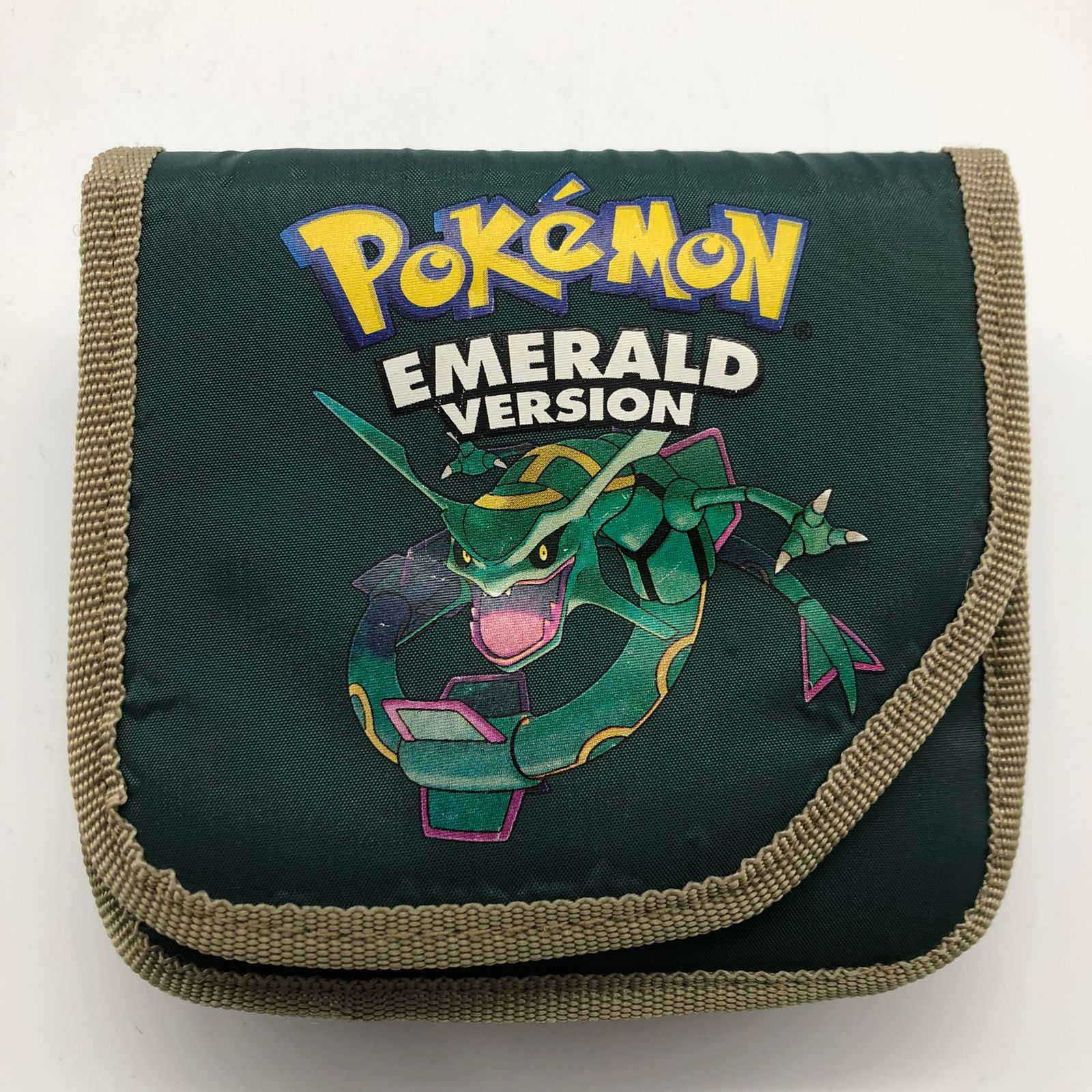 Pokemon Emerald Version Game Boy Advance SP Canvas Carrying Storage hot Case