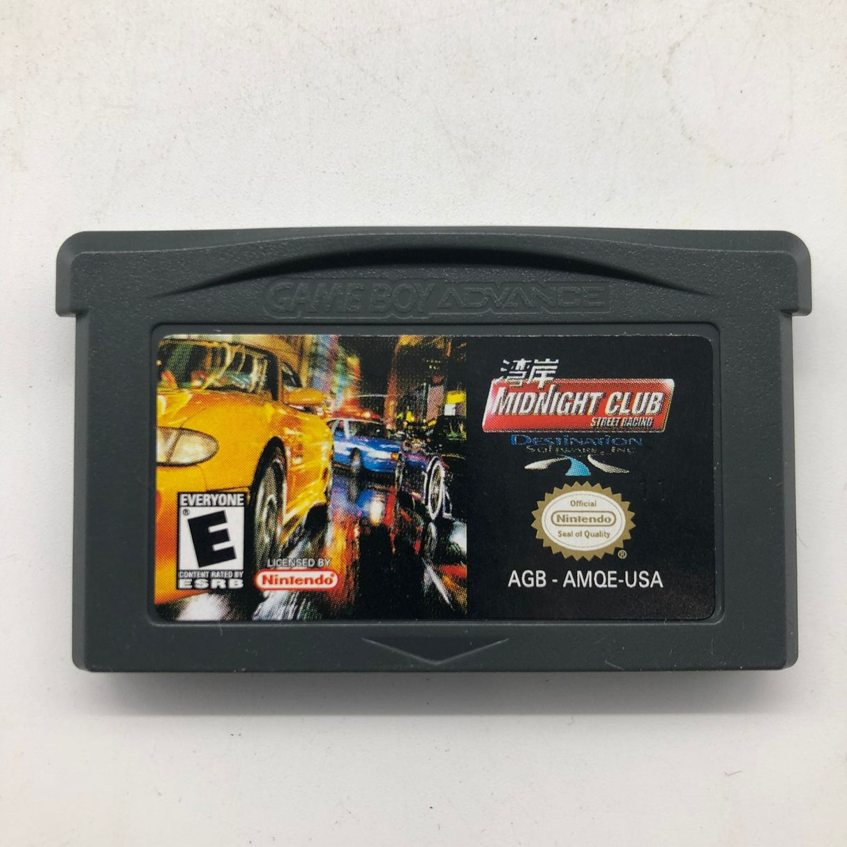 Midnight Club Street Racing Nintendo Gameboy Advance GBA Game Cartridge