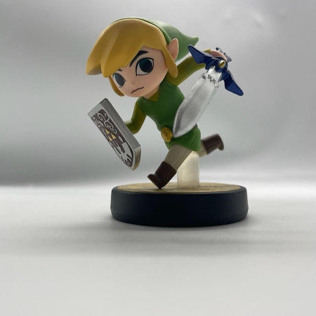 Toon Link Legend of Zelda Nintendo Amiibo Super Smash Bros Figure