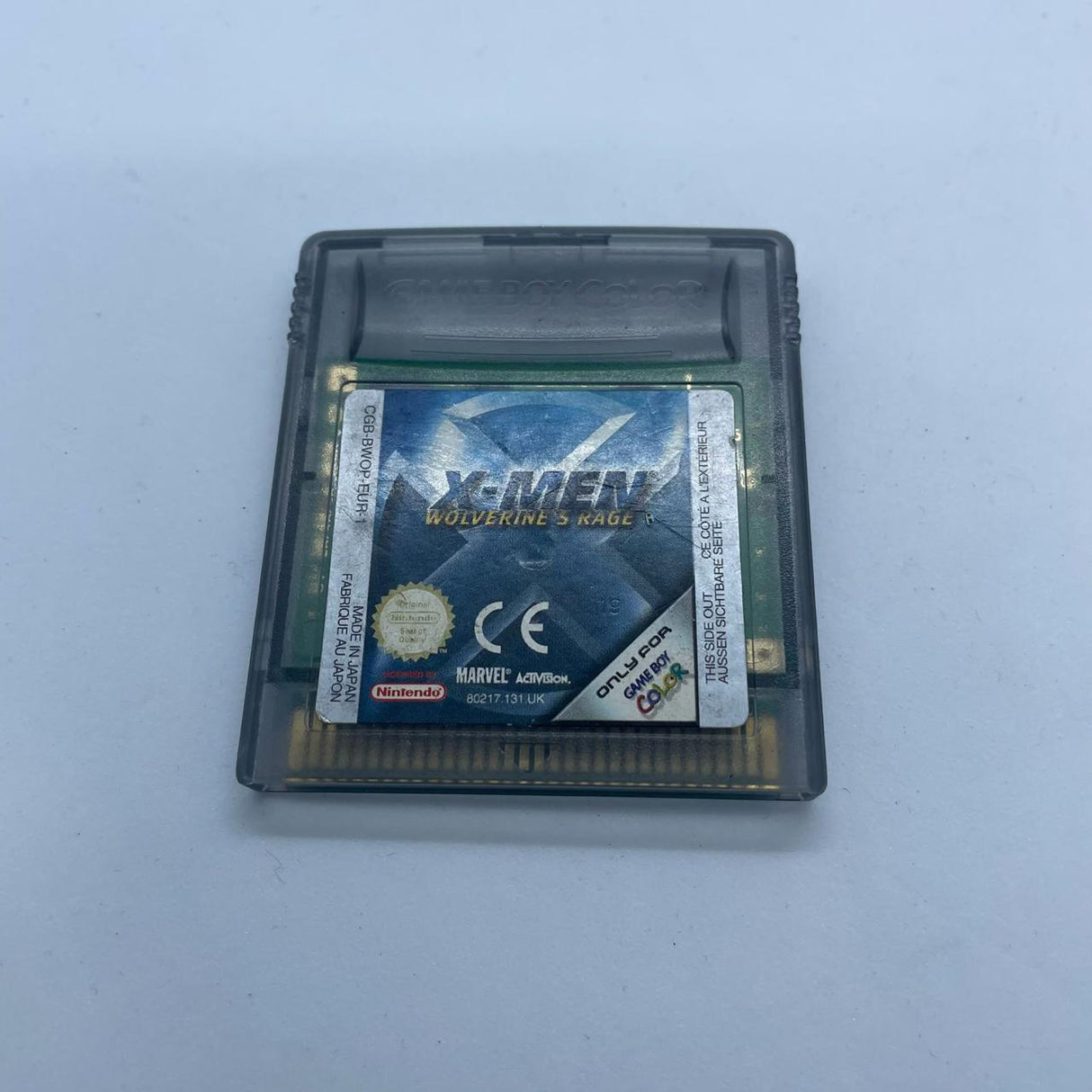 X-Men Wolverine's Rage Nintendo Gameboy Color/Colour Game Cartridge