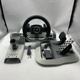 Xbox 360 Wireless Racing Steering Wheel With Pedals and Clamp Mount PAL