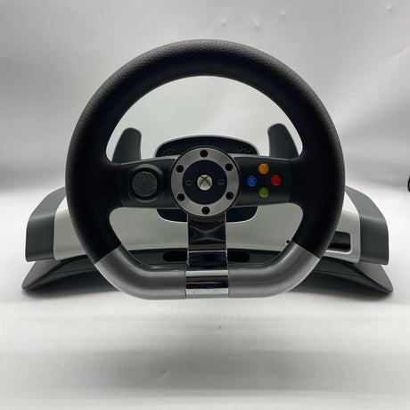 Xbox 360 Wireless Racing Steering Wheel With Pedals and Clamp Mount PAL