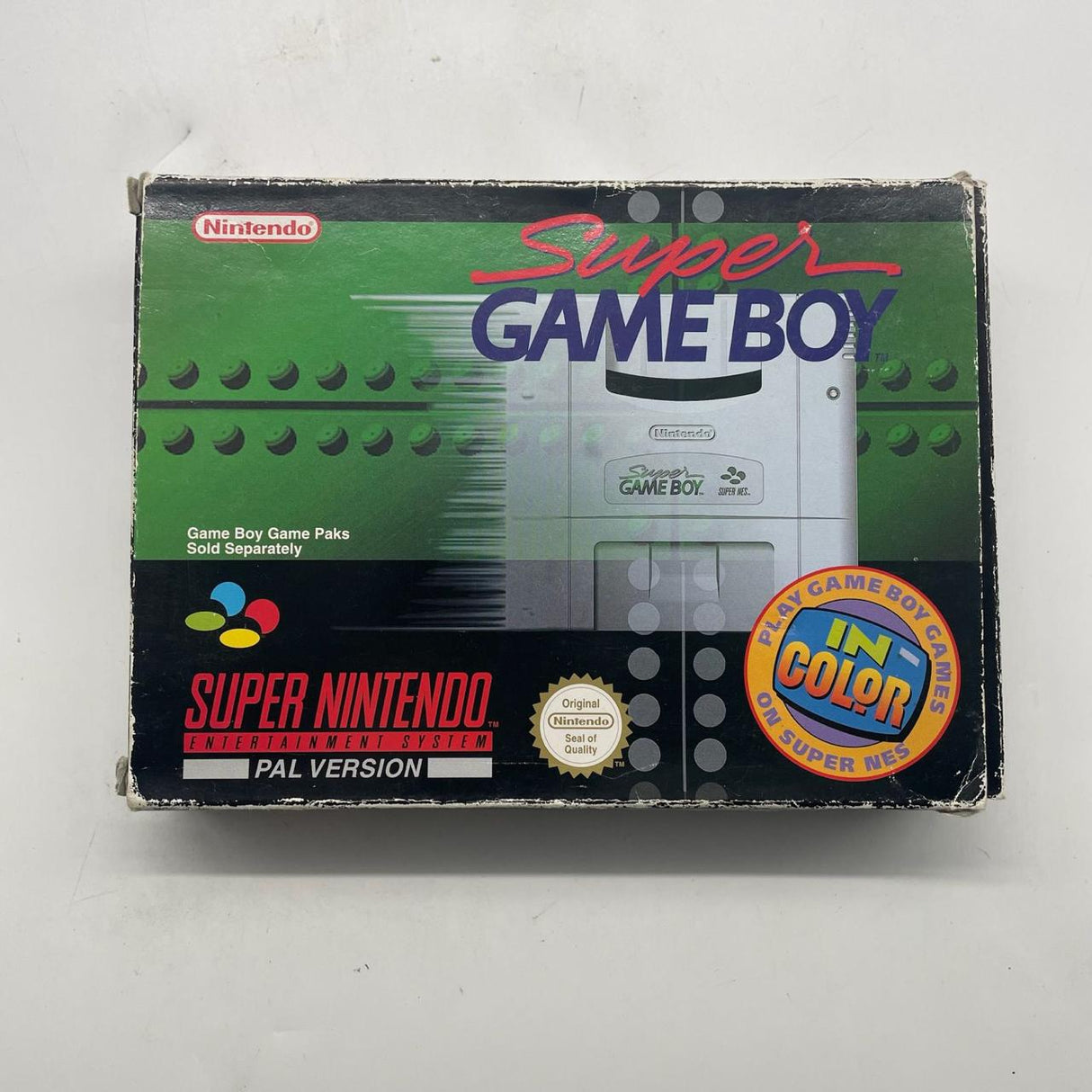 Nintendo Super GameBoy adapter Super NES PAL Boxed