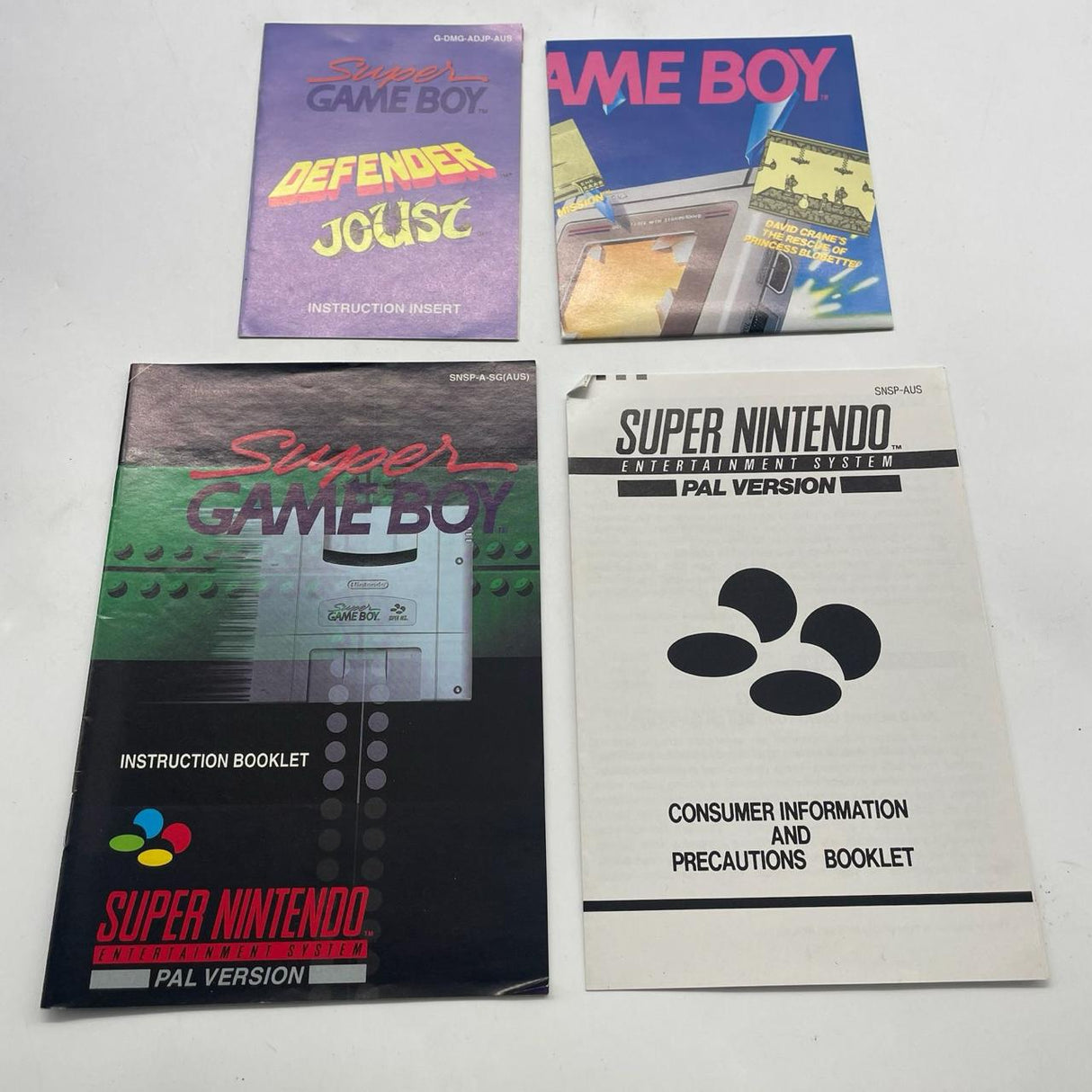 Nintendo Super GameBoy adapter Super NES PAL Boxed