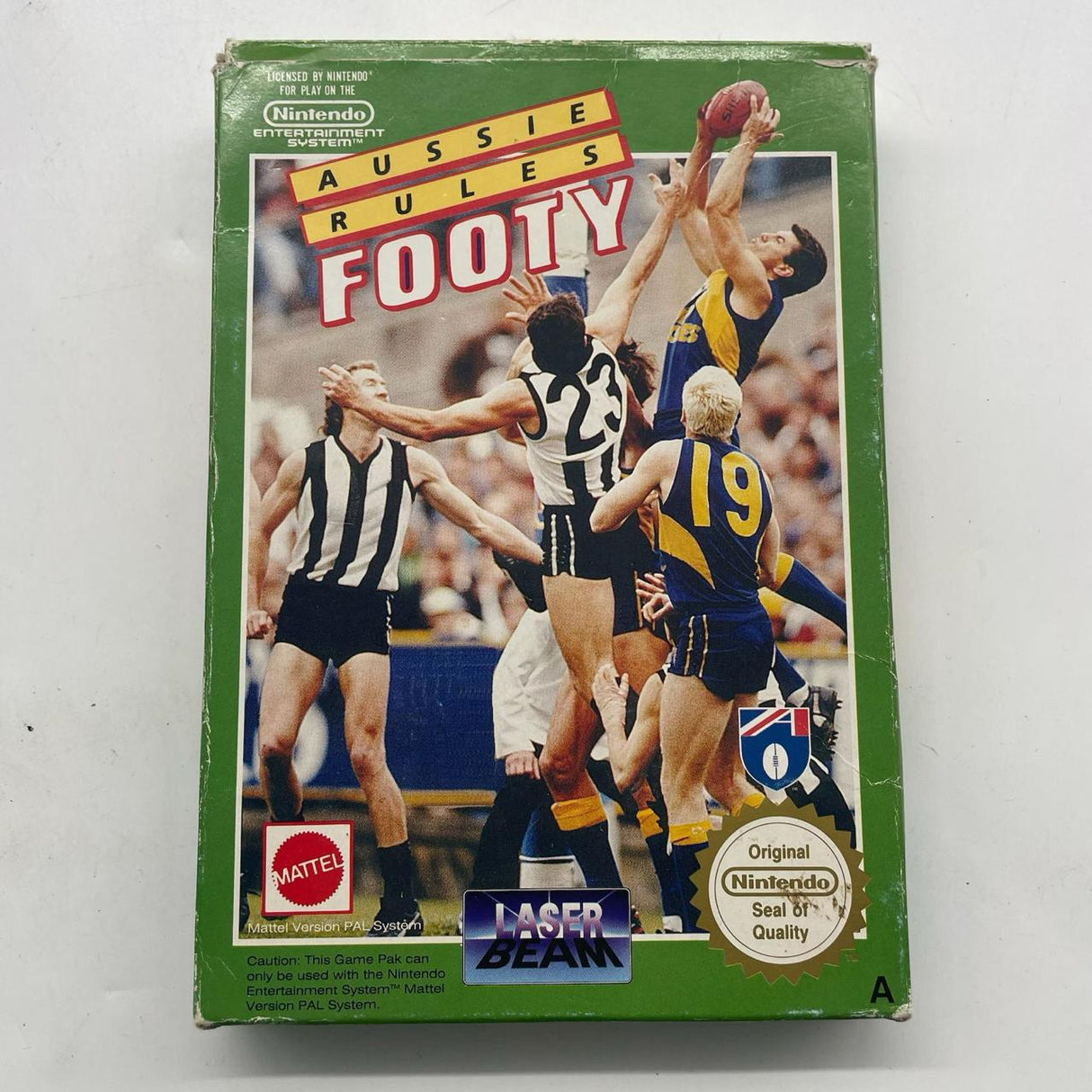 Aussie Rules Footy Nintendo Entertainment System NES Game PAL Boxed