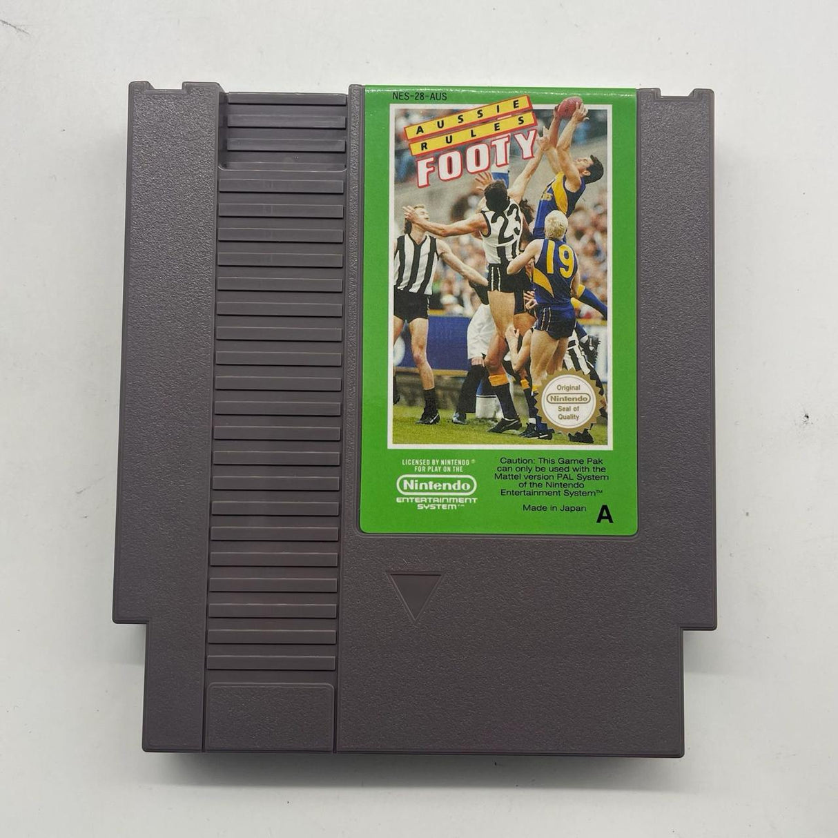 Aussie Rules Footy Nintendo Entertainment System NES Game PAL Boxed