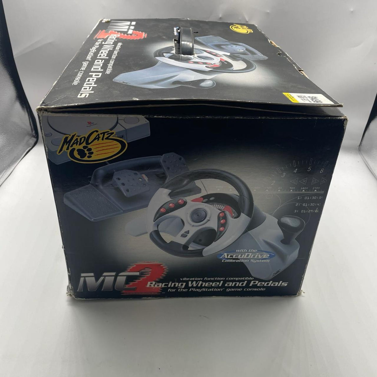 Mad Catz MC2 Racing Wheel & Pedals Playstation 2 PS2 PAL