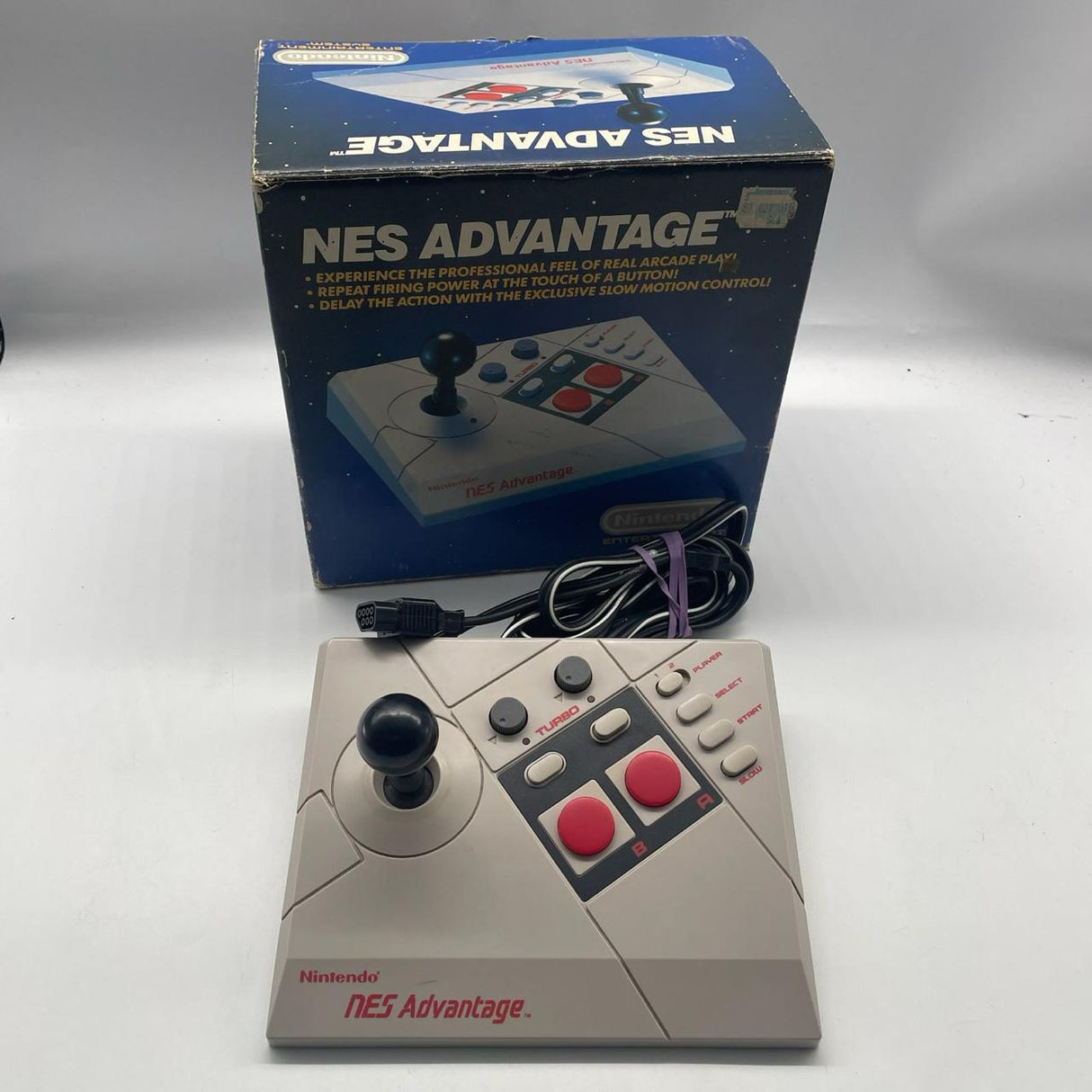 Nintendo Entertainment System NES Advantage Arcade Stick Boxed