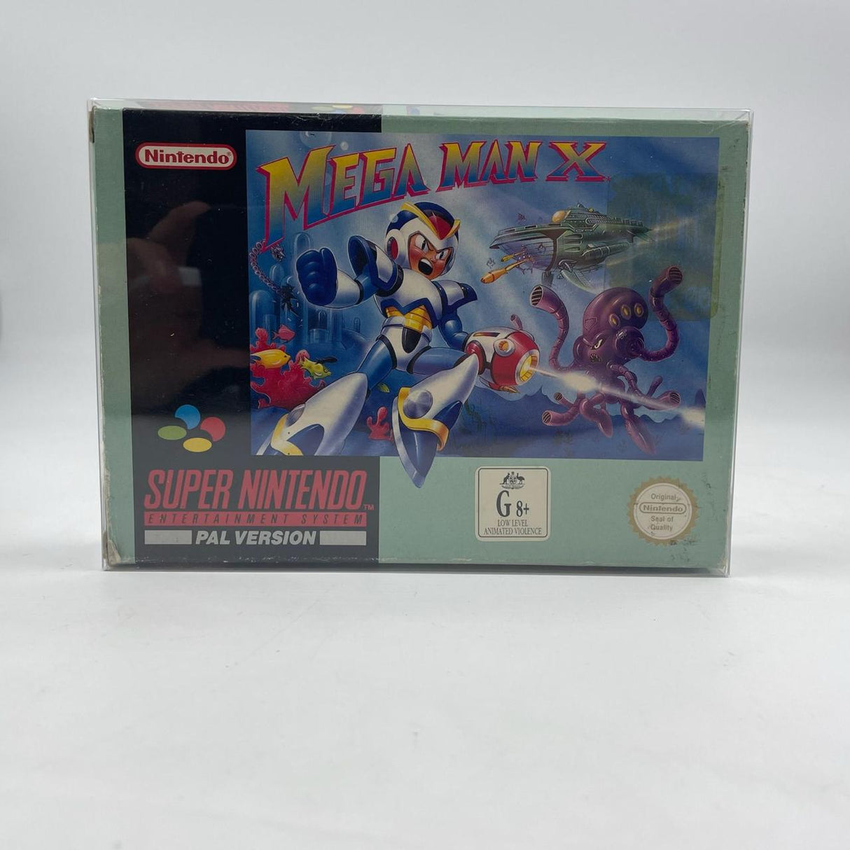 Mega Man X Super Nintendo Entertainment System SNES Game PAL Boxed