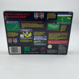 PGA Tour Golf Nintendo Entertainment System SNES Game PAL Boxed