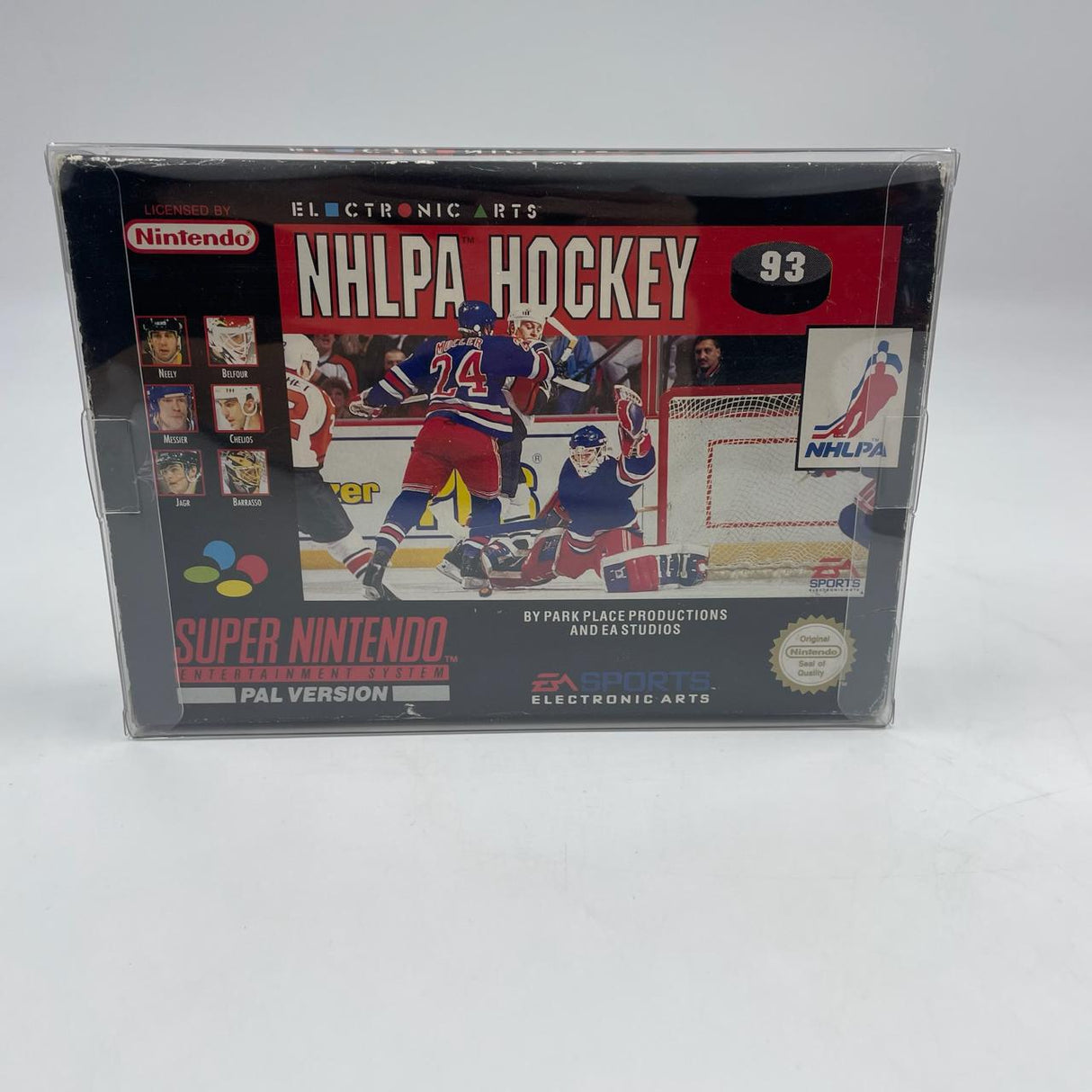 NHLPA Hockey Super Nintendo SNES Game Boxed PAL