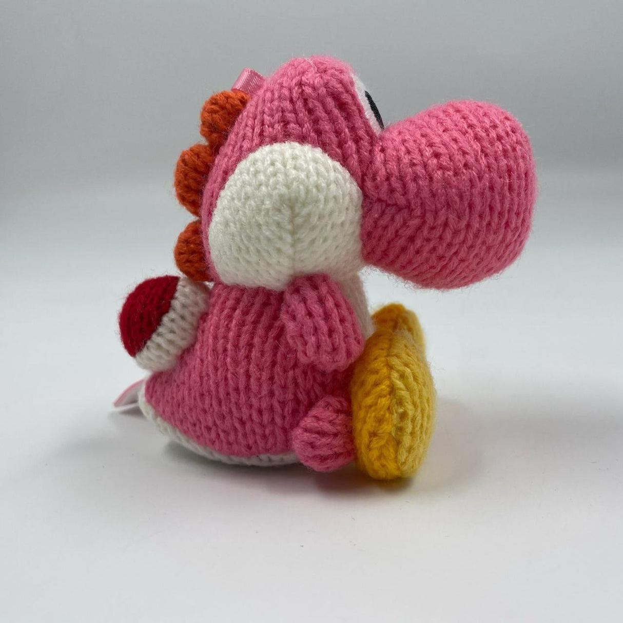 Yarn Yoshi Pink Nintendo Amiibo No.1 Figure