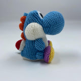 Yarn Yoshi Light-Blue Nintendo Amiibo Figure