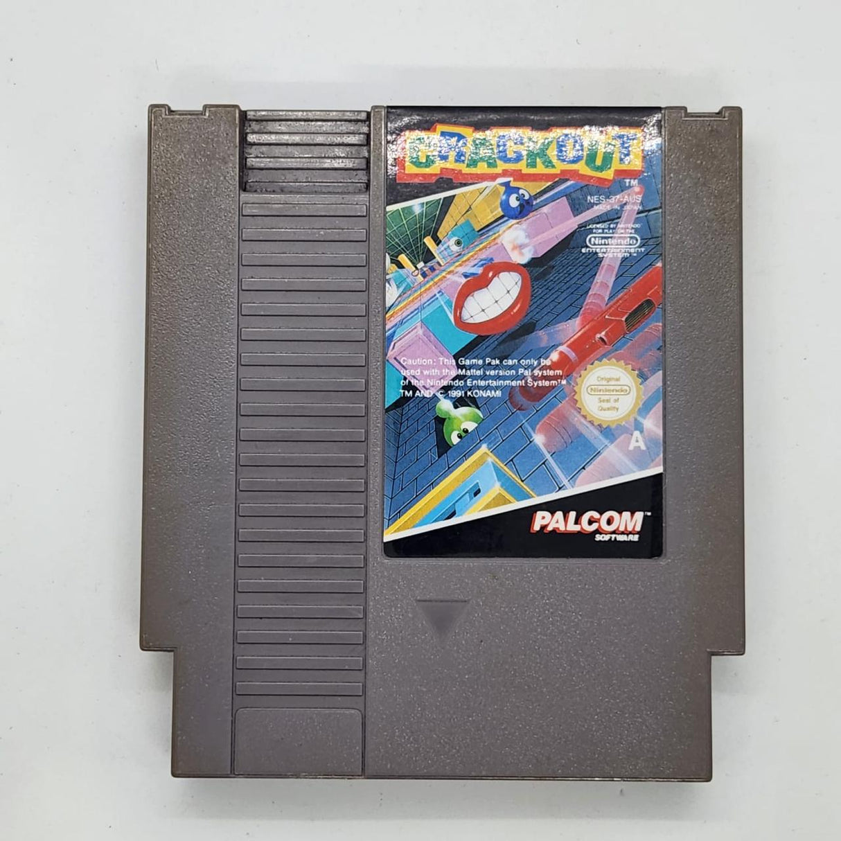 Crackout Nintendo Entertainment System NES Game PAL