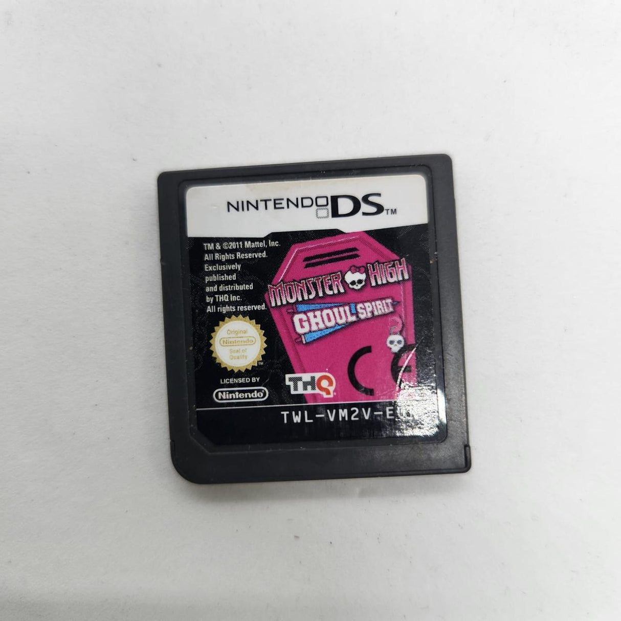 Monster High Ghoul Spirit Nintendo DS Game Cartridge