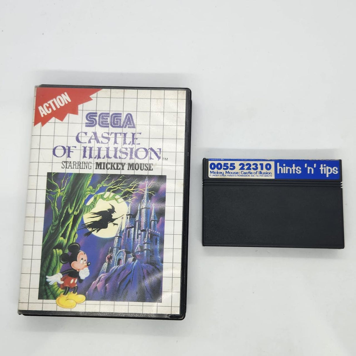 Castle Of Illusion Sega Master System Game PAL