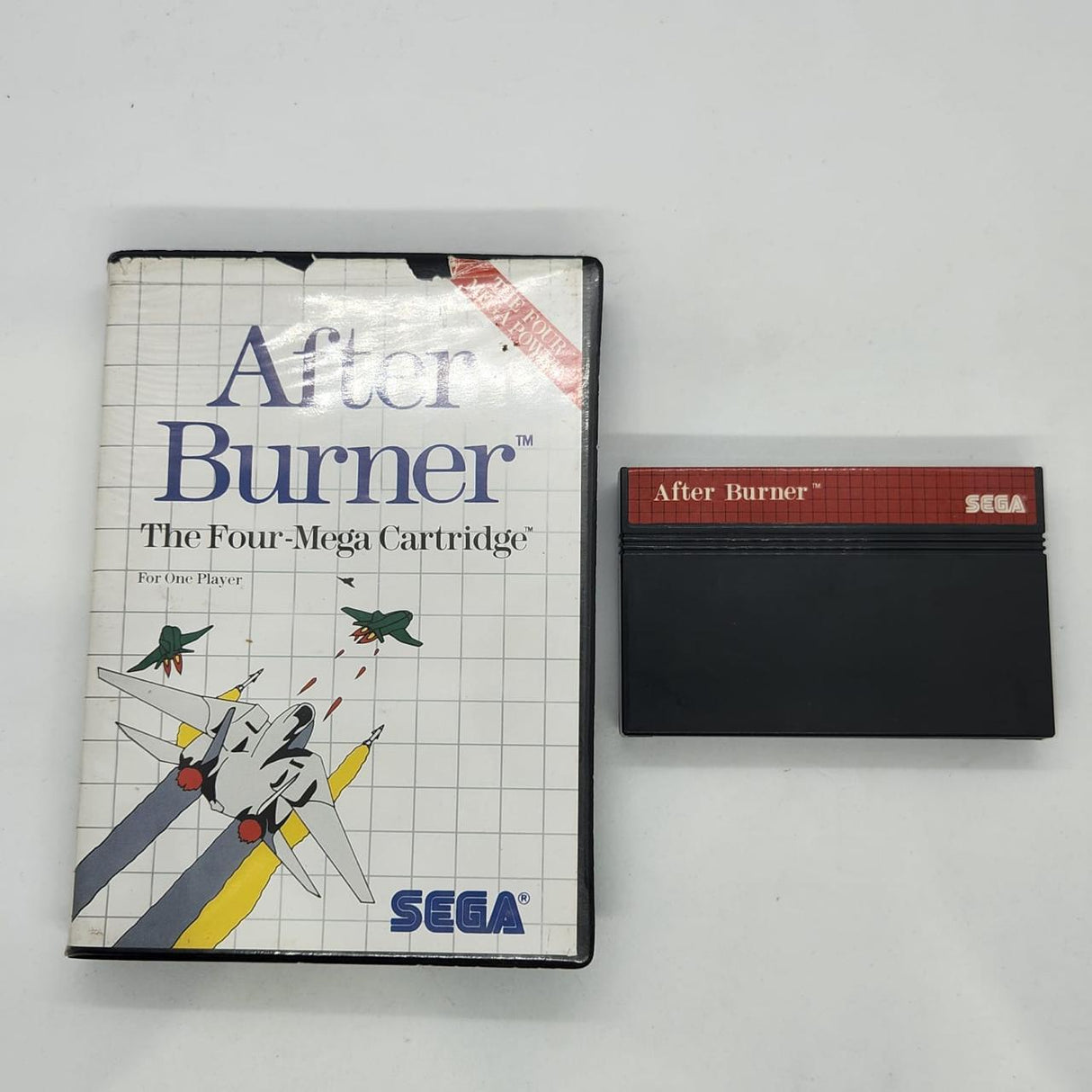 After Burner Sega Master System Game PAL