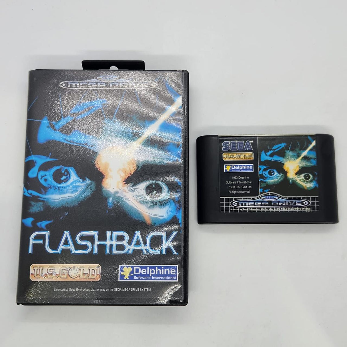 Flashback Sega Mega Drive Game PAL