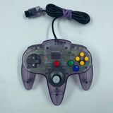 Nintendo 64 N64 Clear Purple Controller Boxed PAL