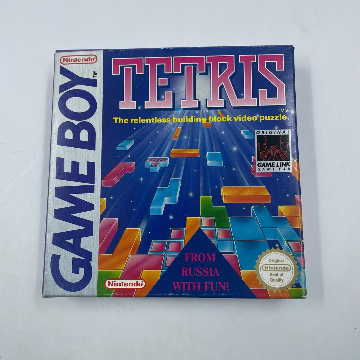 Tetris Nintendo Gameboy Original Game + Manual Boxed