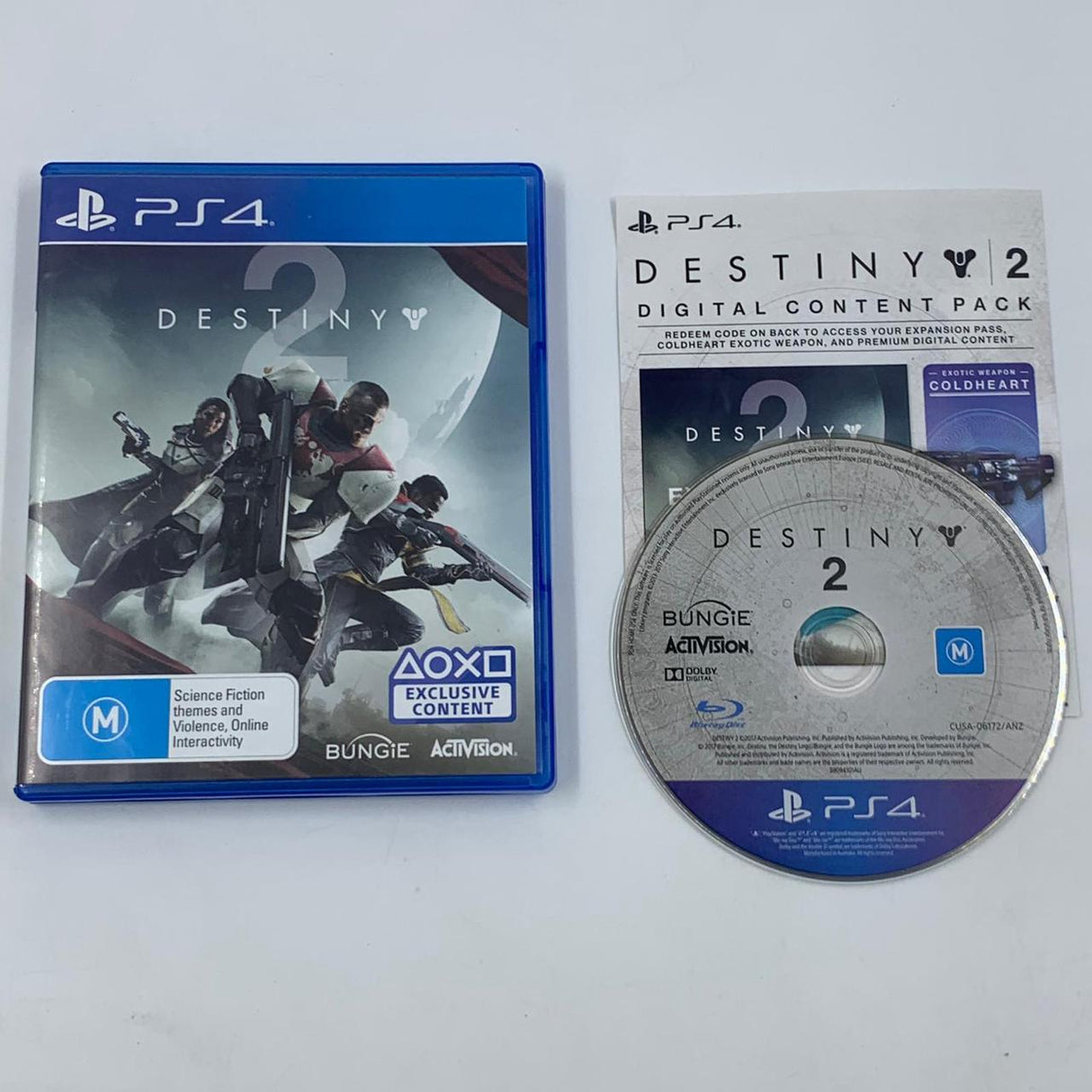 Destiny 2 PS4 Playstation 4 Game + Manual