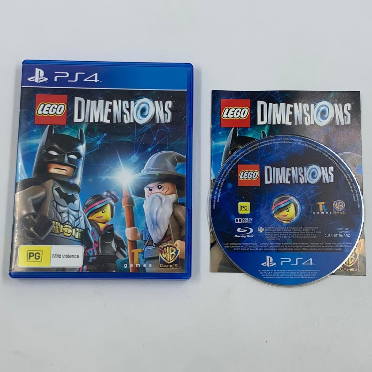 Lego Dimensions PS4 Playstation 4 Game + Manual