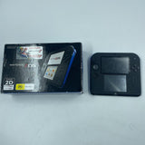 Nintendo 2DS Black + Blue Console Boxed