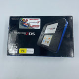 Nintendo 2DS Black + Blue Console Boxed